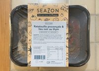 Ratatouille provençale & lieu noir au thym