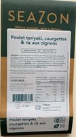 Poulet teriyaki courgettes riz