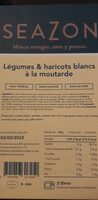 Légumes et haricot à la moutarde