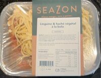 Linguine & haché végétal à la bolo