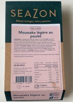 Moussaka legere au poulet