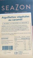 Aiguillettes végétales au caramel