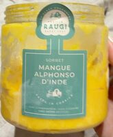 Sorbet mangue alphonso d'inde
