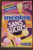 Mentos sans sucres