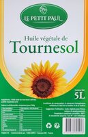 Huile végétale de Tournesol