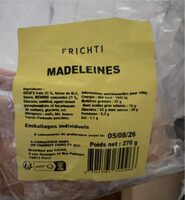 Madeleines pur beurre