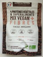 Mix vegan + fibres - Cacao - Psyllium