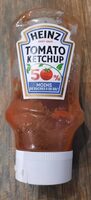 Tomato ketchup moins 50 % de sucre