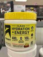 Clean Hydration + Energy (raspberry Lemonade)