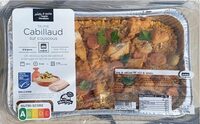 Tajine cabillaud sur couscous