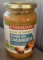 Beurre Bio Cacahuète