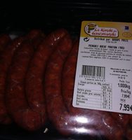 Merguez boeuf mouton
