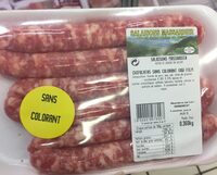 Chipolatas sans colorant