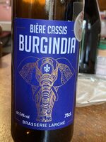 Bière cassis Burgindia