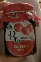 Confiture cerises noires