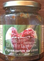Confiture de figues vertes au citron