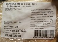Germollin Chèvre Sec