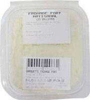 Fromage de chevre fort au lait cru LES BALLIFAYS, 73%MG