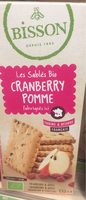 Les Sables Bio Cranberry / Pomme