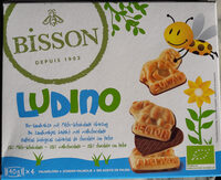 Ludino - Biscuits bio nappés de chocolat au lait