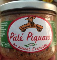 Pate piquant a l'ancienne LES CHOUANS