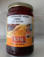 Confiture BIO allegee cerise