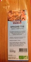 Spaghettis Semi-Complets