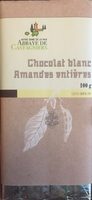 Chocolat blanc amandes entieres