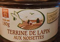 Terrine de lapin aux noisettes