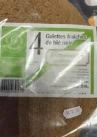4 Galettes de ble noir fraiches LES CREPES DE MALANSAC