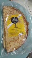 6 Crêpes Fraîches de Froment