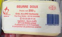 Beurre Doux (82% MG)