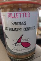 Rillettes sardines tomates confites