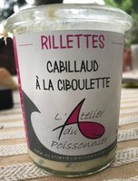 Rillettes cabillaud a la ciboulette