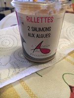 Rillettes 2 saumons aux algues