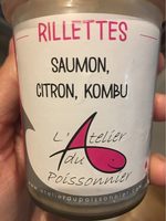 Rillettes saumon citron kombu