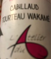 Rillettes  cabillaud tourteau wakame