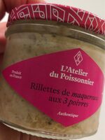 Rillettes de maquereaux aux 3 poivres