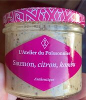 Rillette Saumon, citron, kombu