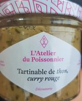 Tartinable de thon, curry rouge
