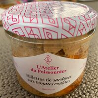 Rillettes de sardines aux tomates confites