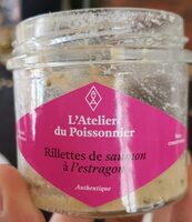 Rillettes de saumon à l'estragon