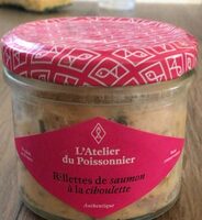 Rillettes de saumon à la ciboulette