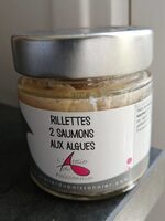 Rillettes 2 saumons aux algues