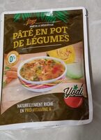 Pâte en pot de légumes