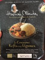 Couscous kefta aux légumes