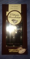 Chocolat noir fourré caramel