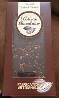 Chocolat noir eclats de caramel