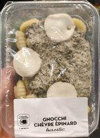 Gnocchis basilic chèvre épinards