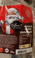 Coquille de Noël chocolat
